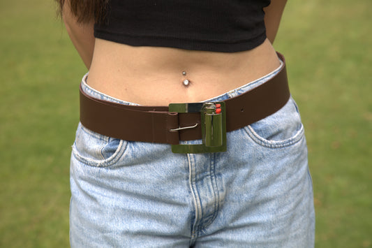 Choco Brown Belt Lighter