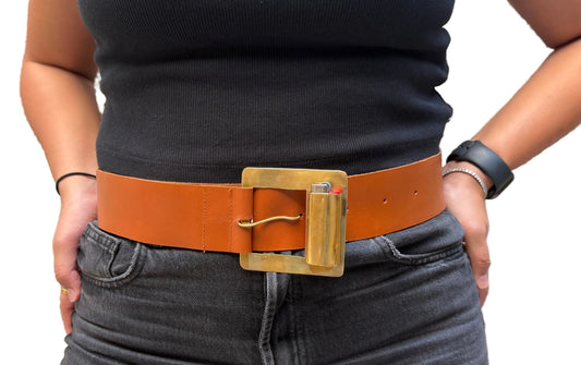 Camel Brown Belt Lighter